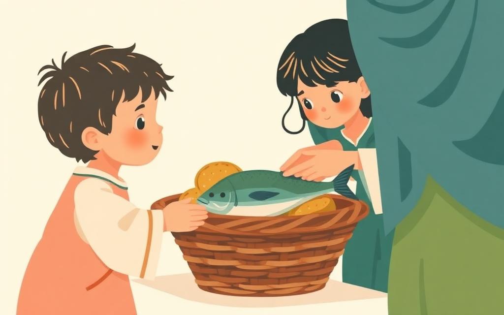 Ilustração do tema Generosidade